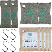 Load image into Gallery viewer, Air Purifying Bamboo Charcoal Bags | 12-Pack Kit | Odor Eliminator, Eco-Friendly
