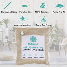 Load image into Gallery viewer, Air Purifying Bamboo Charcoal Bags | 12-Pack Kit | Odor Eliminator, Eco-Friendly
